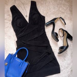Windsor Little Black Dress - Size L (8-10)